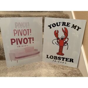 Friends TV Series Pivot Couch‎ 16" Tin Metal Signs Made In The USA